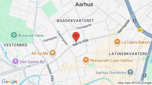 Kontorlokaler til leje i Aarhus C - Foto fra Google Street View