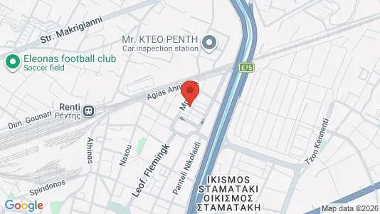 Nieruchomości komercyjne Na sprzedaż i Aigaleo - kort over placeringen
