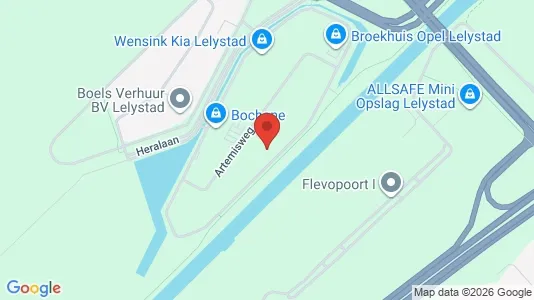 Bedrijfsruimtes te koop i Lelystad - Foto uit Google Street View