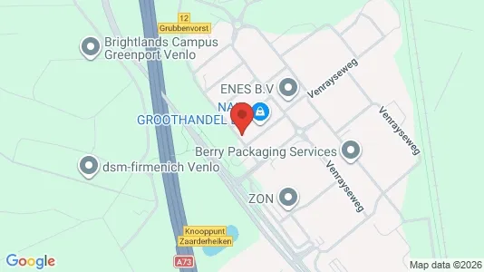 Commercial properties for rent i Venlo - kort over placeringen