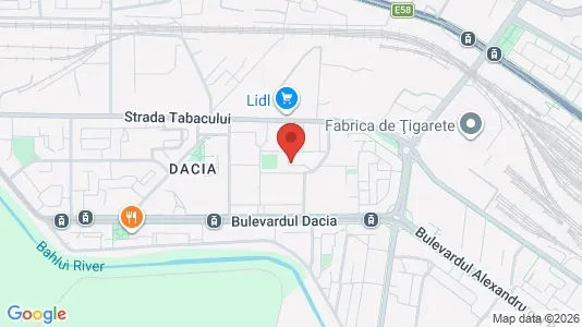 Propiedades comerciales En venta i Iaşi - kort over placeringen