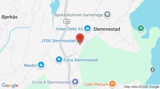 Kontorlokaler til leje i Røyken - Foto fra Google Street View
