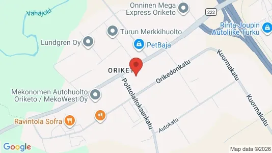 Lagerlokaler för uthyrning i Åbo – Foto från Google Street View