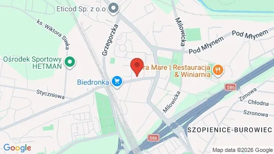 Liikekiinteistöt Vuokrattavana i Katowice - Kuva Google Street Viewstä