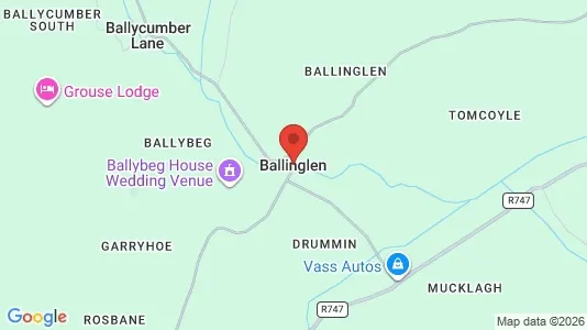 Gewerbeflächen zur Miete i Ballinglen – Foto von Google Street View