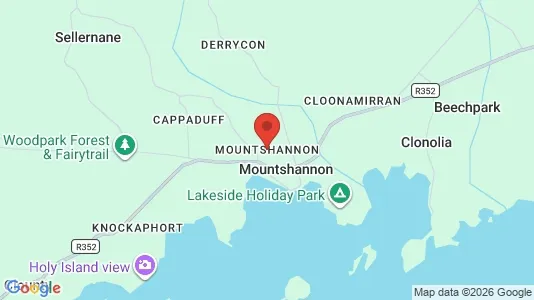 Commercial properties for rent i Mountshannon - kort over placeringen