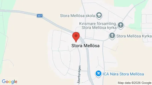 Commercial properties for rent i Örebro - kort over placeringen