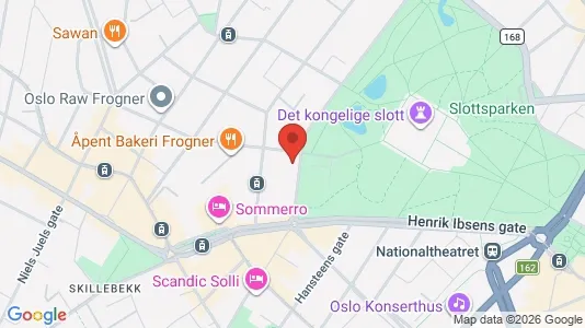 Gewerbeflächen zur Miete i Oslo Frogner – Foto von Google Street View