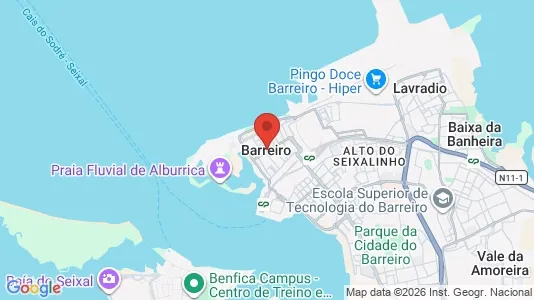 Butikslejemål til leje i Barreiro - Foto fra Google Street View