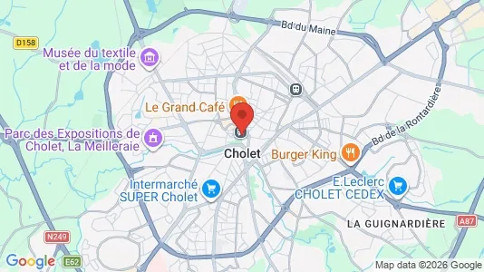 Lokaler til salg i Cholet - Foto fra Google Street View