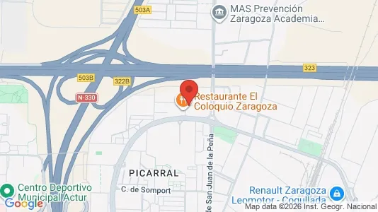 Bedrijfsruimtes te huur i Zaragoza - Foto uit Google Street View