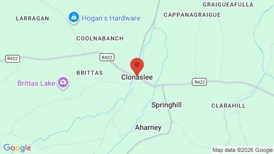 Lokaler til leie i Clonaslee – Bilde fra Google Street View
