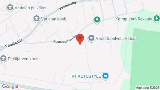 Kontorlokaler til leje i Kangasala - kort over placeringen