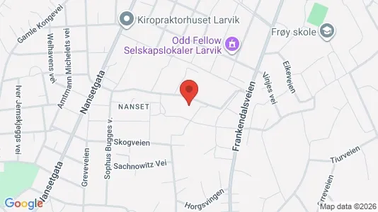 Kontorslokaler för uthyrning i Larvik – Foto från Google Street View