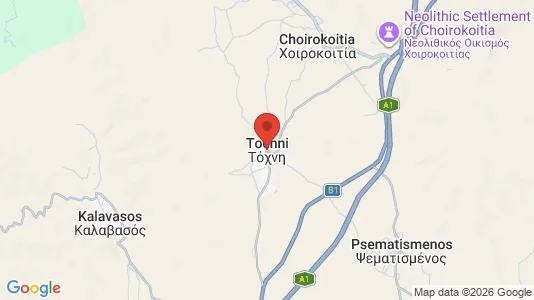 Lokaler til salg i Tochni - Foto fra Google Street View