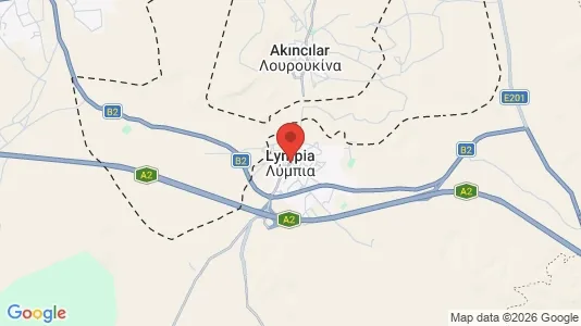 Commercial properties for sale i Lympia - kort over placeringen