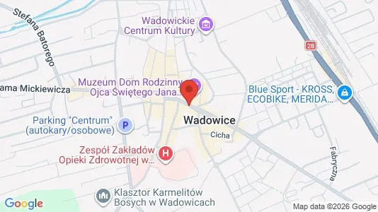 Büros zur Miete i Wadowicki – Foto von Google Street View