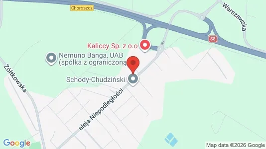 Office spaces for rent i Białostocki - kort over placeringen