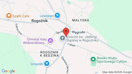 Büros zur Miete i Będziński – Foto von Google Street View
