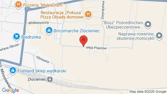 Büros zur Miete i Drawski – Foto von Google Street View