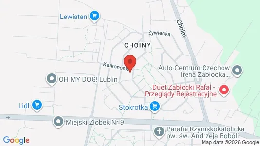 Büros zur Miete i Lublin – Foto von Google Street View