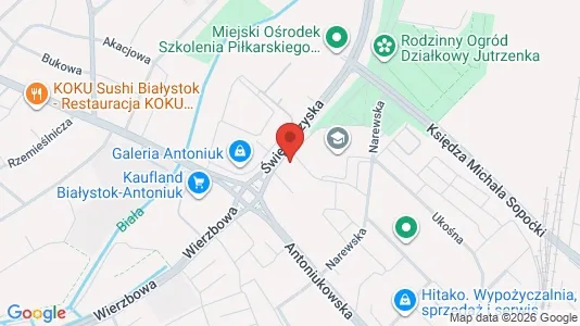 Kantorruimte te huur i Białystok - Foto uit Google Street View