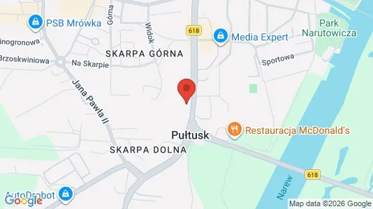 Kantorruimte te huur i Makowski - Foto uit Google Street View