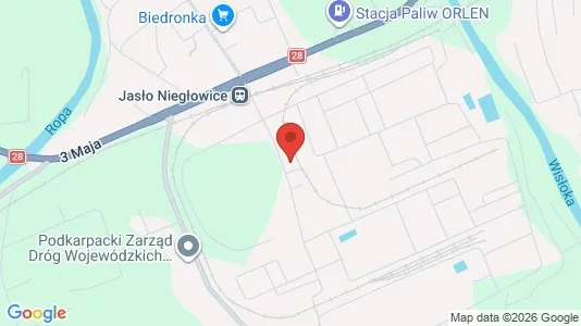 Lokale biurowe Do wynajęcia i Jasielski - kort over placeringen