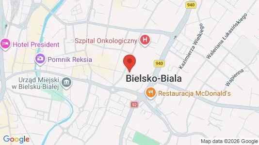 Büros zur Miete i Bielsko-Biała – Foto von Google Street View