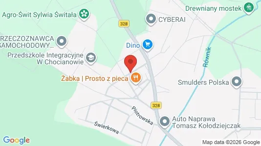 Office spaces for rent i Polkowicki - kort over placeringen