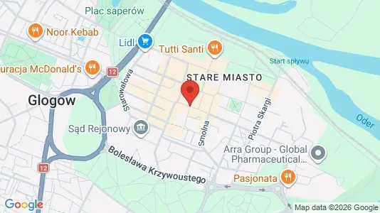 Kantorruimte te huur i Głogowski - Foto uit Google Street View