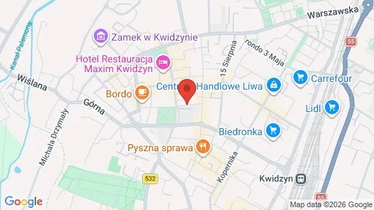 Kantorruimte te huur i Kwidzyński - Foto uit Google Street View