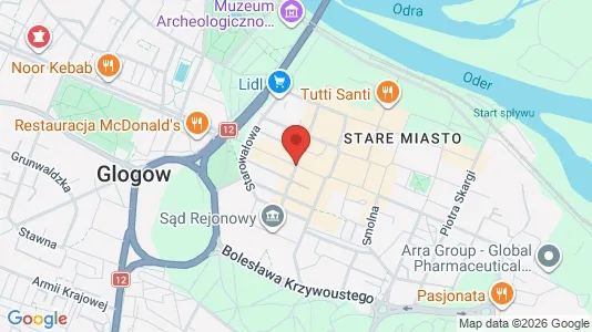 Büros zur Miete i Głogowski – Foto von Google Street View