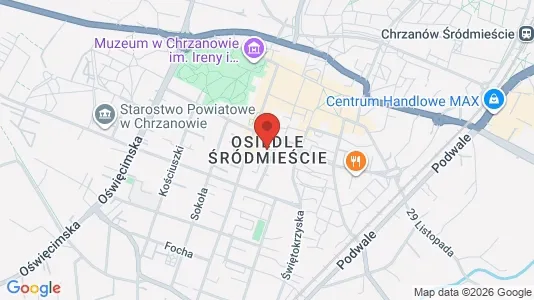 Büros zur Miete i Chrzanowski – Foto von Google Street View