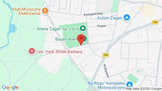Kantorruimte te huur i Żagański - Foto uit Google Street View