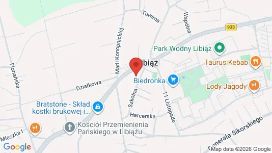 Kontorlokaler til leje i Chrzanowski - Foto fra Google Street View