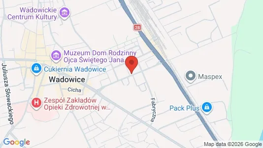 Büros zur Miete i Wadowicki – Foto von Google Street View