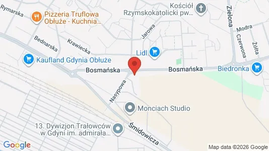 Lokale biurowe Do wynajęcia i Gdynia - kort over placeringen
