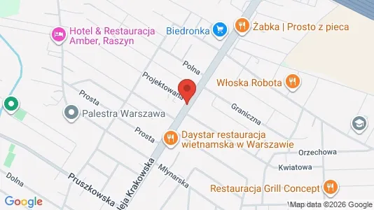 Kontorer til leie i Pruszkowski – Bilde fra Google Street View