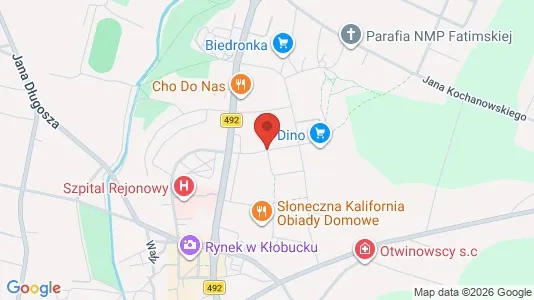 Lokale biurowe Do wynajęcia i Kłobucki - kort over placeringen