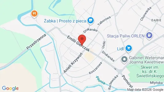 Kontorlokaler til leje i Szczecin - Foto fra Google Street View