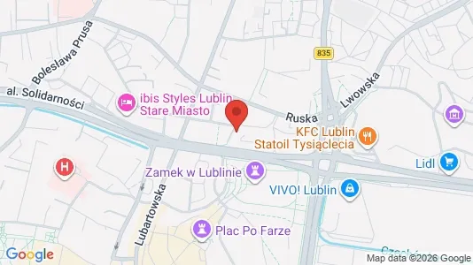 Kantorruimte te huur i Lublin - Foto uit Google Street View