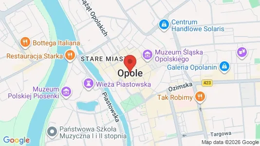 Kontorlokaler til leje i Opole - Foto fra Google Street View