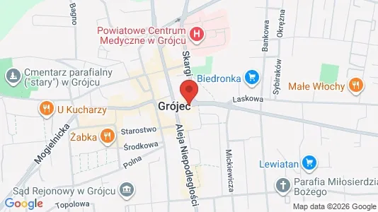 Lokale biurowe Do wynajęcia i Grójecki - kort over placeringen