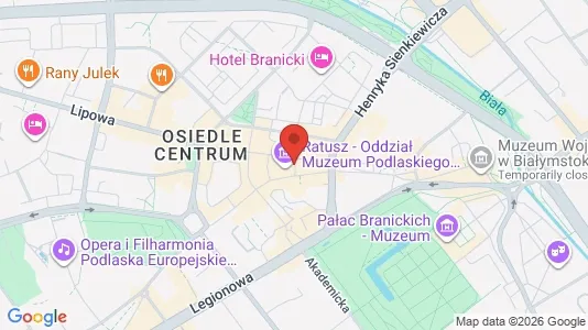 Büros zur Miete i Białystok – Foto von Google Street View