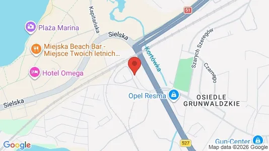 Büros zur Miete i Olsztyn – Foto von Google Street View
