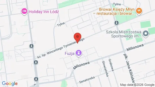 Büros zur Miete i Łódź - kort over placeringen