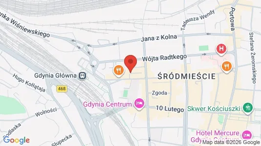 Büros zur Miete i Gdynia – Foto von Google Street View