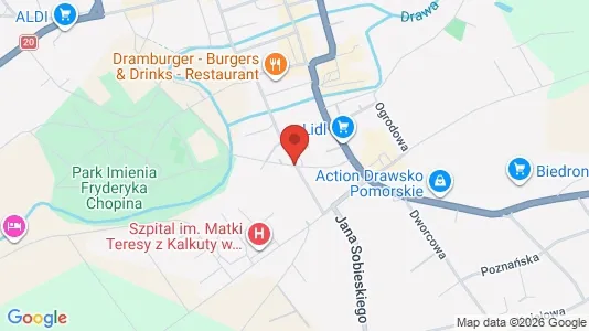 Kontorlokaler til leje i Drawski - Foto fra Google Street View