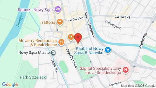 Kontorlokaler til leje i Nowosądecki - Foto fra Google Street View